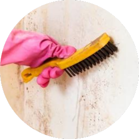Clean New Surfaces by Scraping