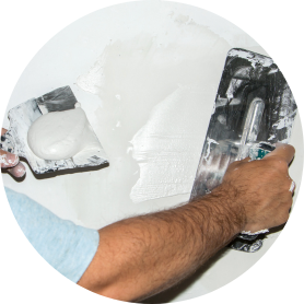 Fill Gaps with Cement/Putty