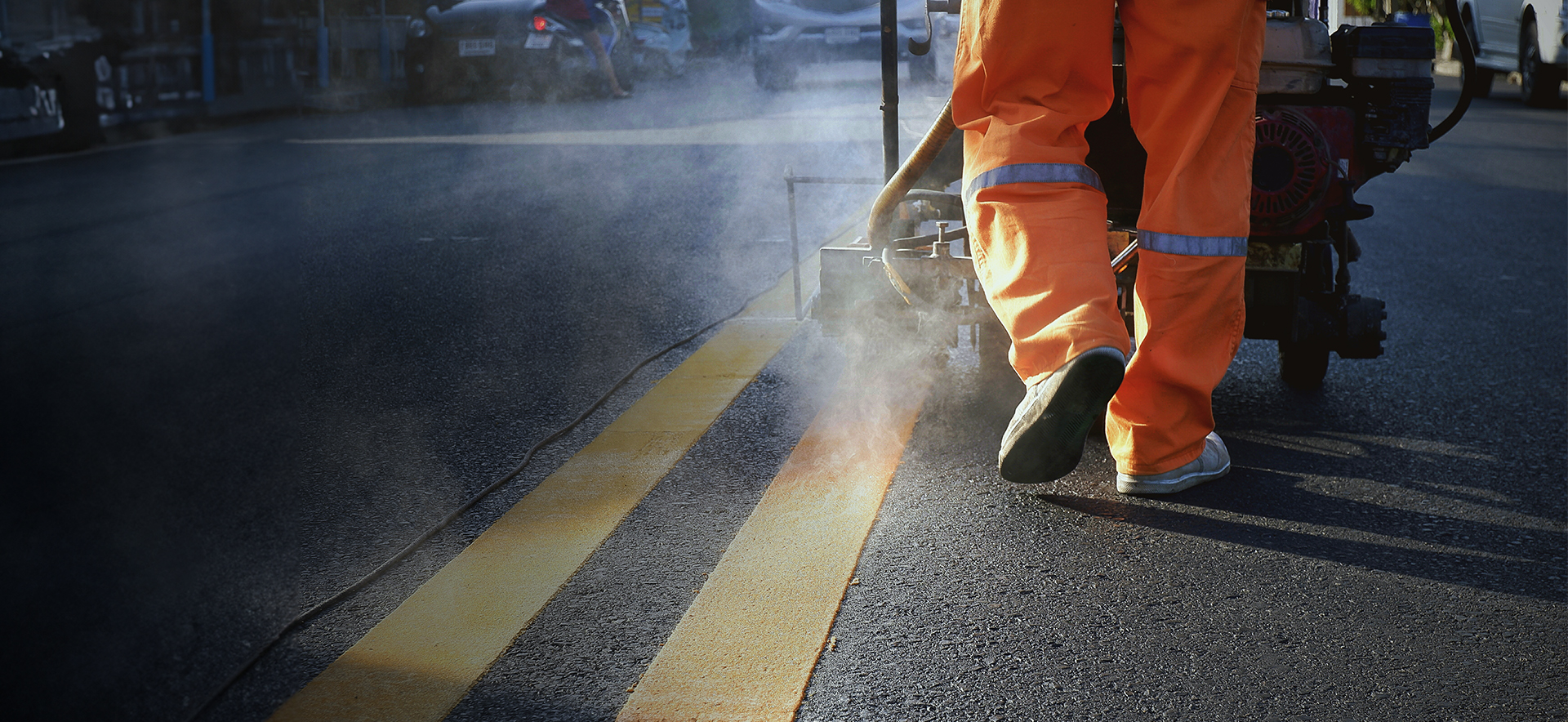 Road Markings Banner