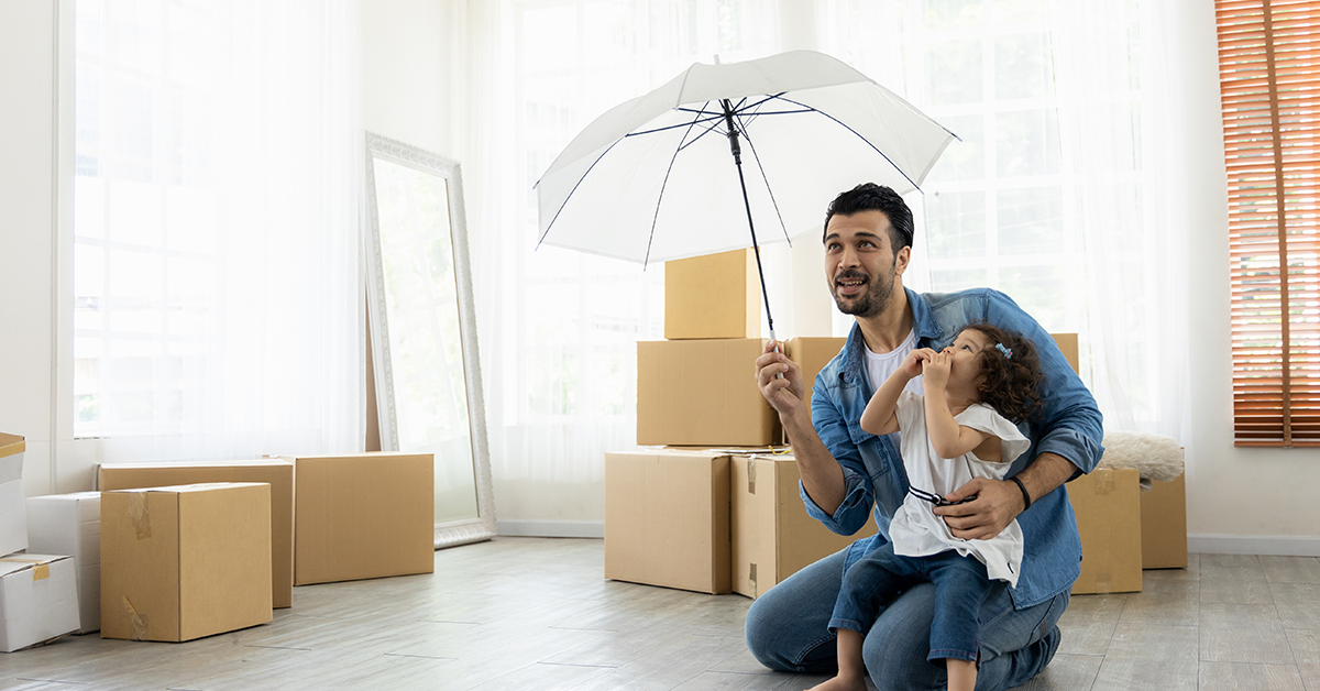 man-holding-umbrella-in-his-house
