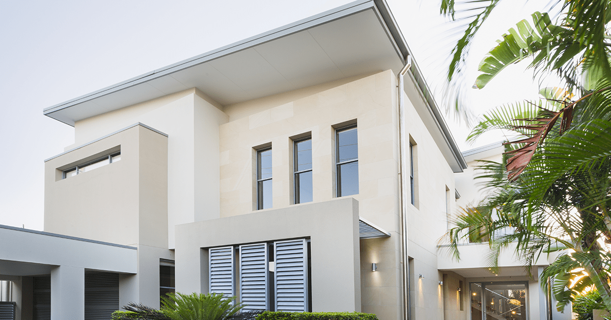 Exterior-house-wall-in-white