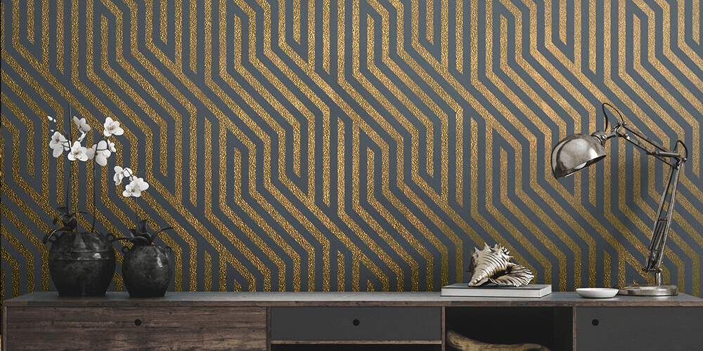 metallic-wall-in-brown