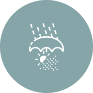 Long Lasting Protection from Rain, Heat & Dust