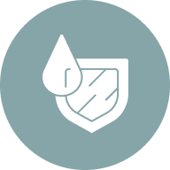 Waterproofing characteristics