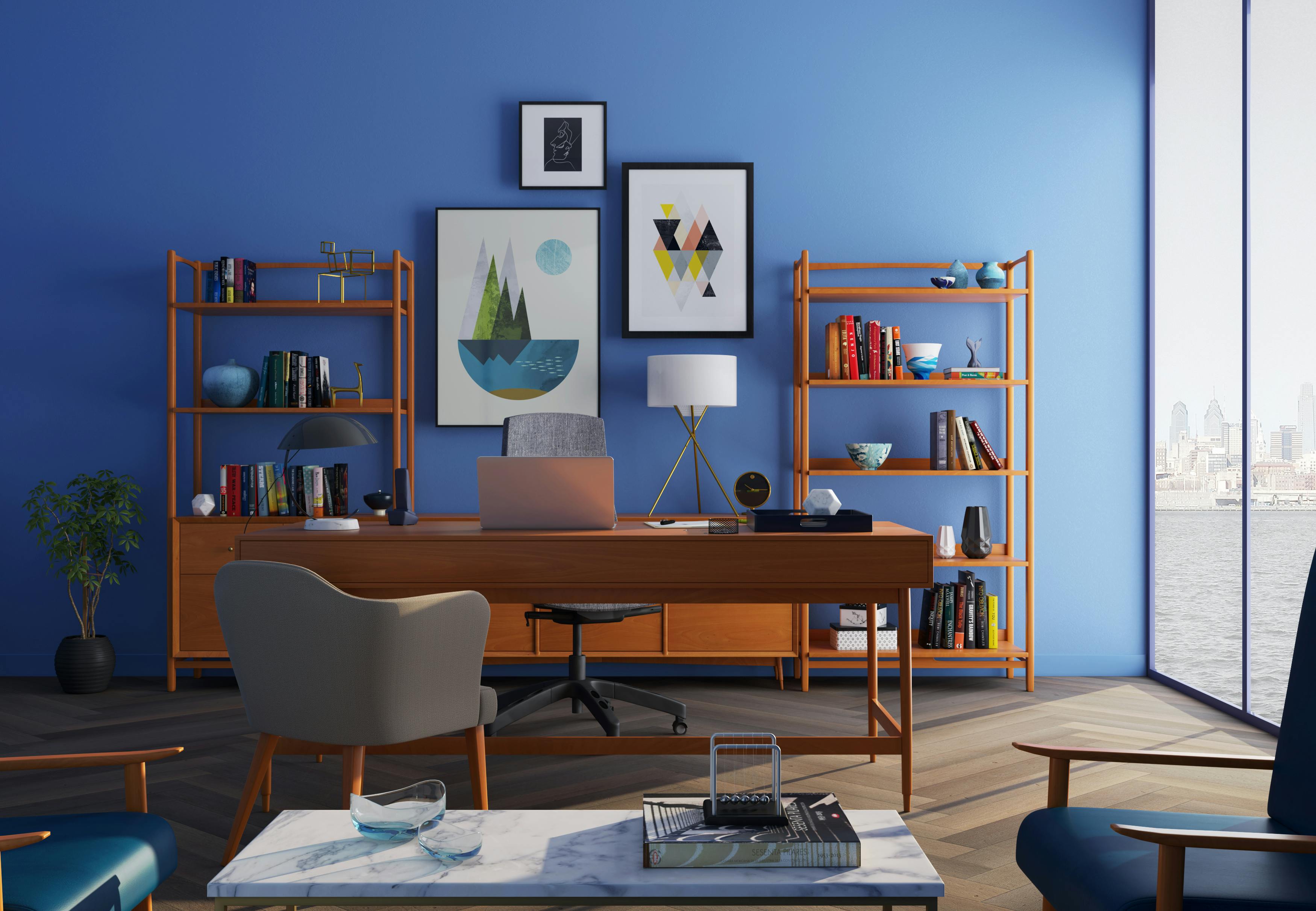 13 Perfect Study Room Colour Combinations
