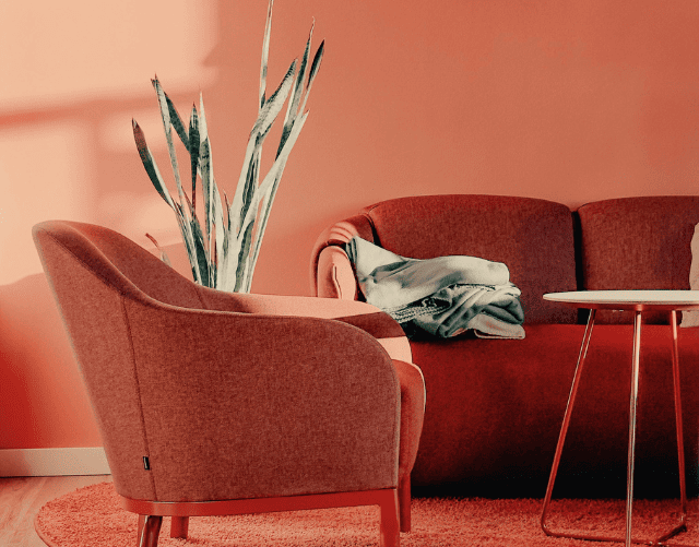 peach walls