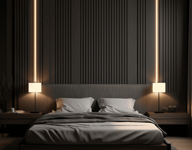 Black room