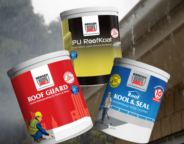 Waterproofing paint cans
