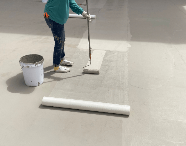 waterproofing paint on roof