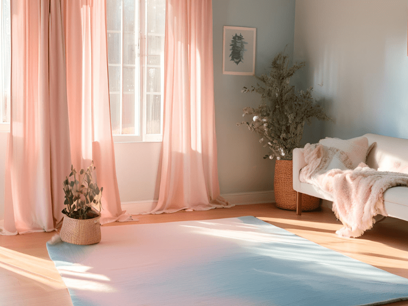 baby pink room