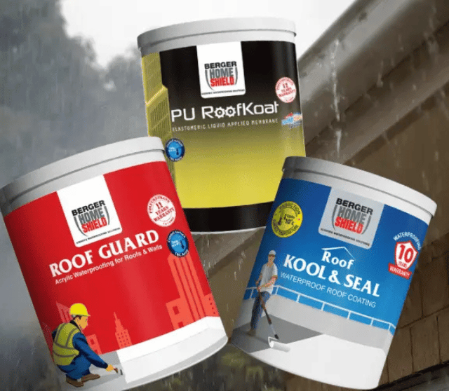 waterproofing product cans
