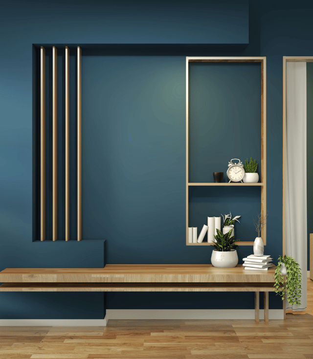 blue room