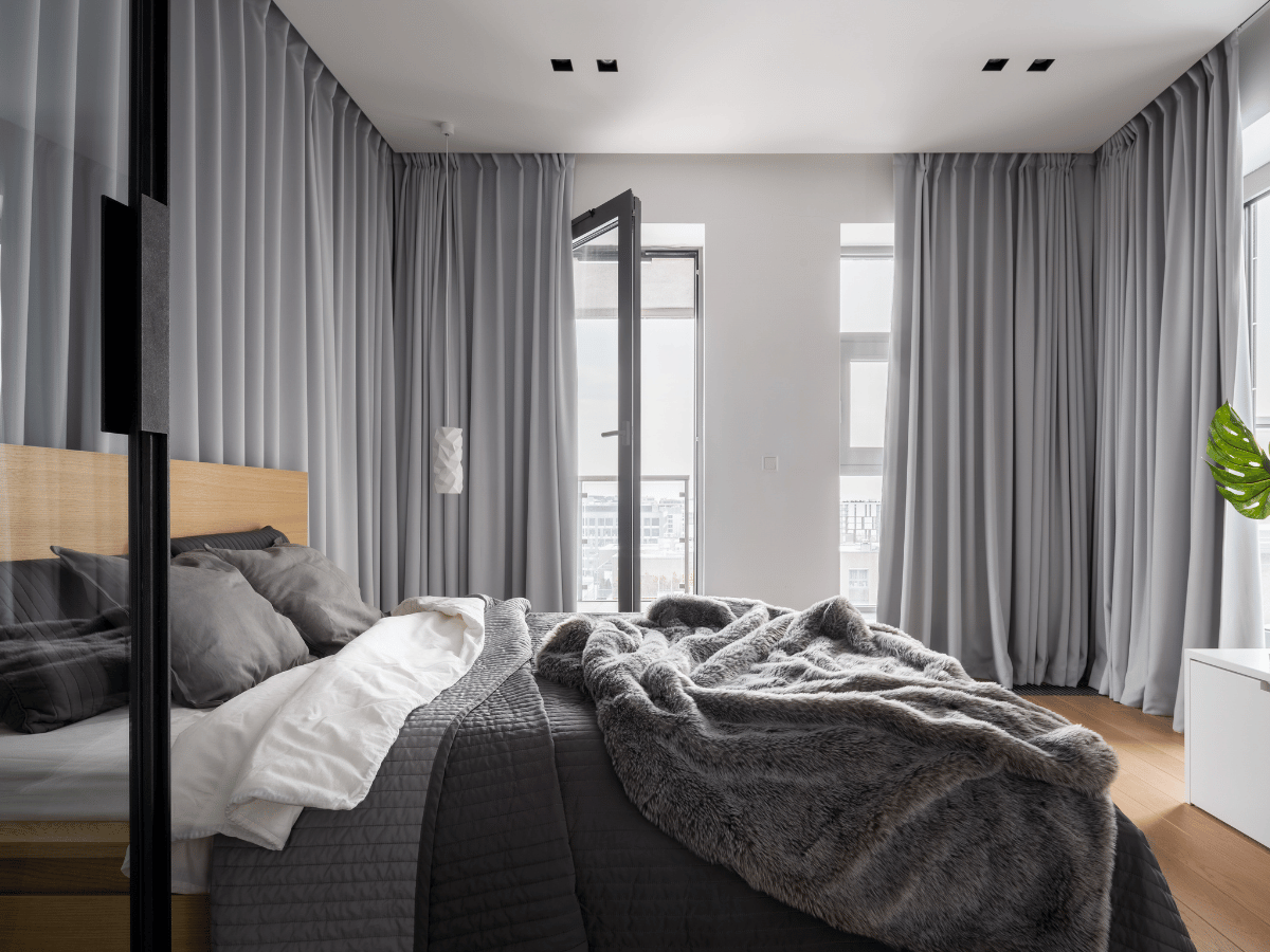 Curtain And Wall Colour Combination