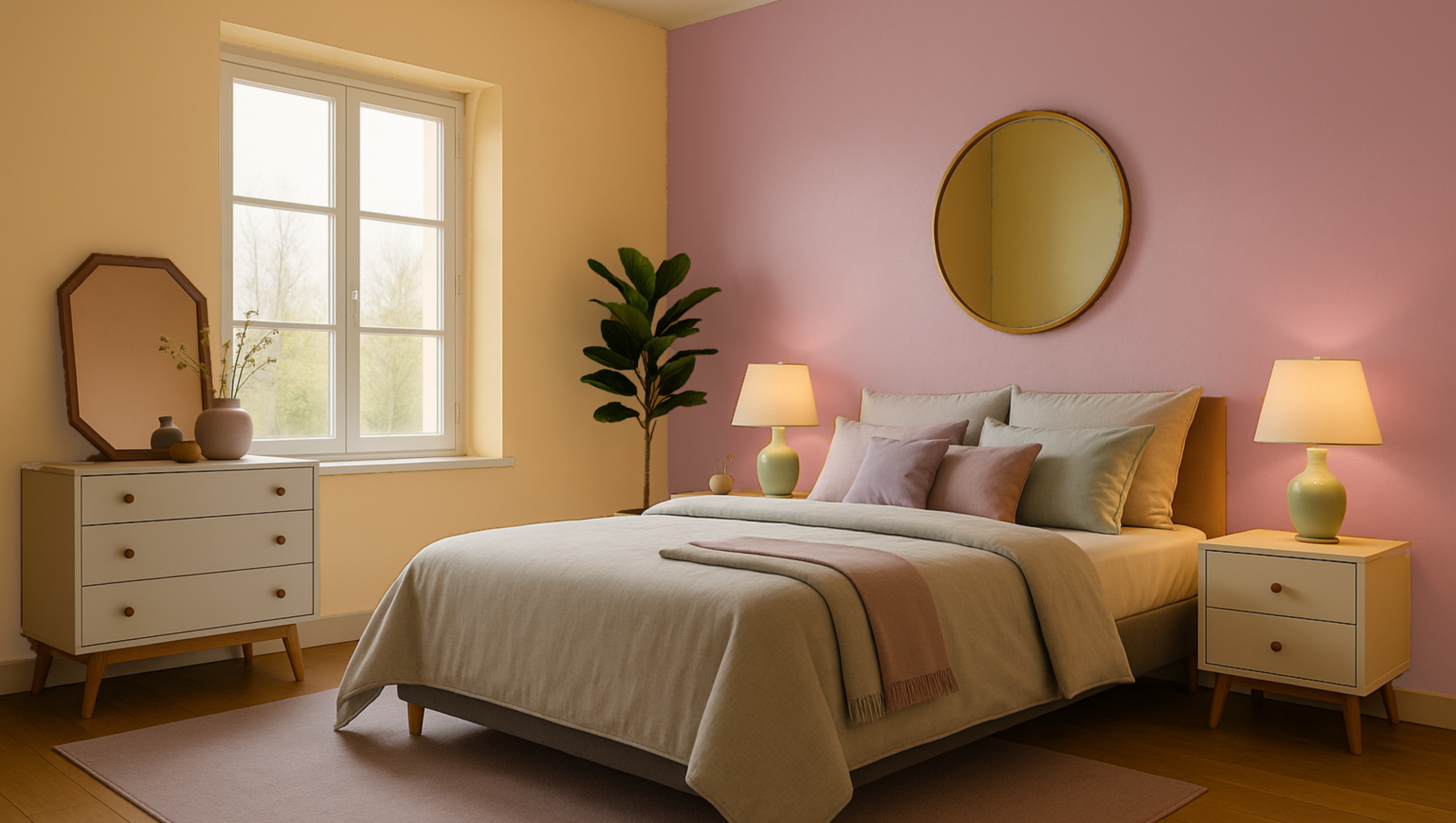 Fringe of gold and capture spirit bedroom