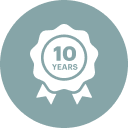 10 Years Performance Warranty 