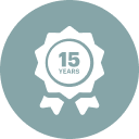 15 Years Waterproofing Warranty