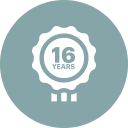 16 Years Performance Warranty