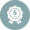 5 Years Performance Warranty 