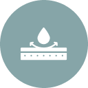 Superior water repellence