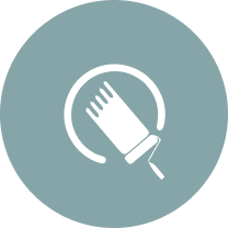 Better top coat coverage