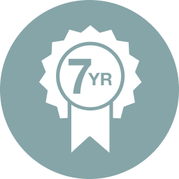 7 years warranty