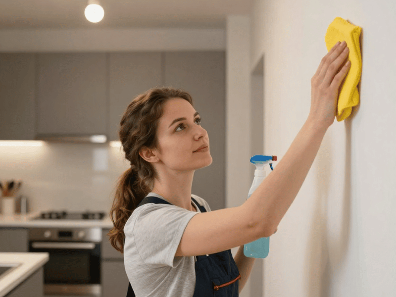 Remove Oil Stain From Wall