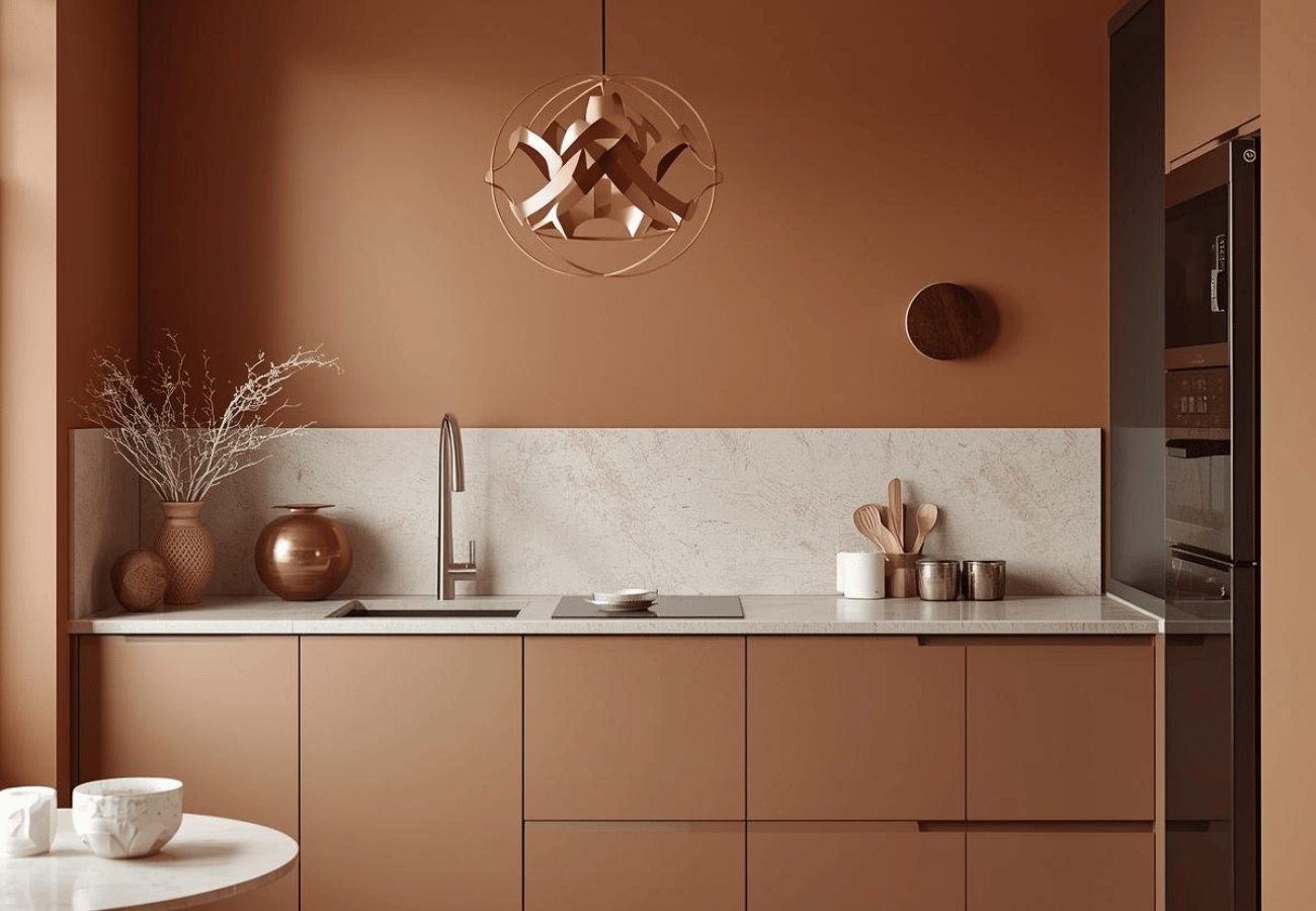 Kitchen Colour Wall Combination