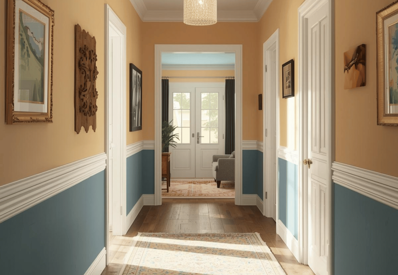 Corridor Colour Combination 