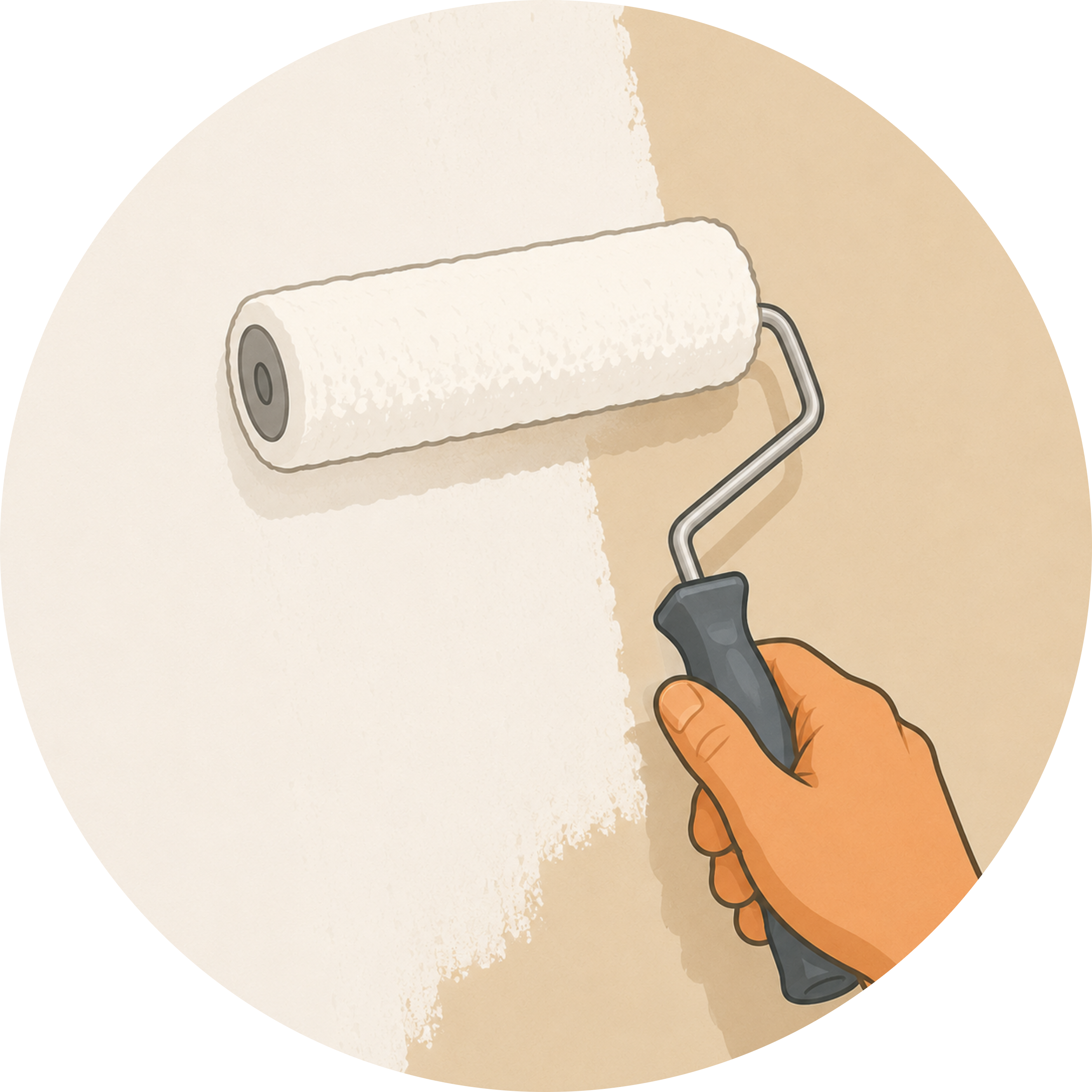 Apply One Coat of Primer